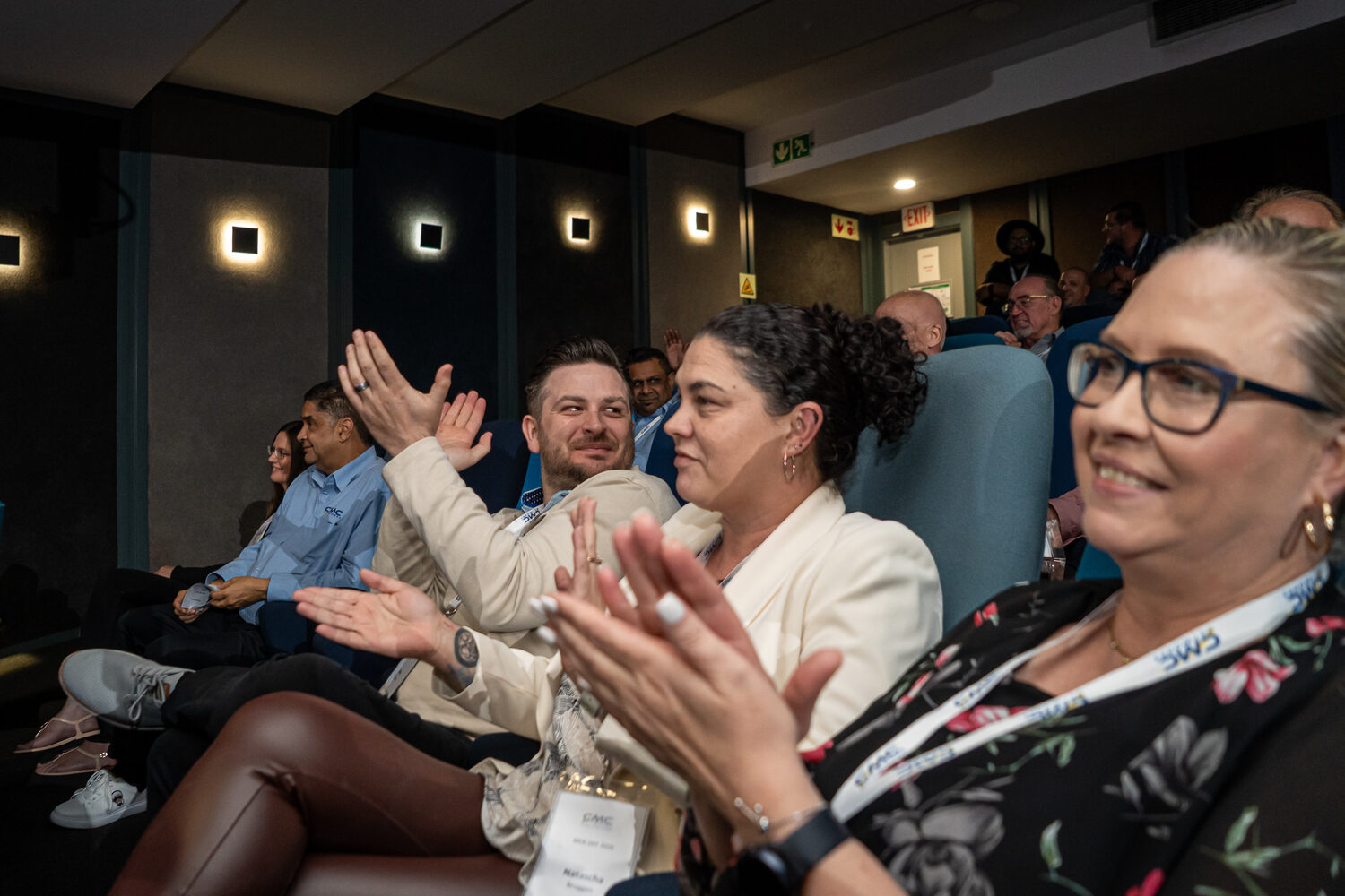 Delegates applauding during the 2026 awards