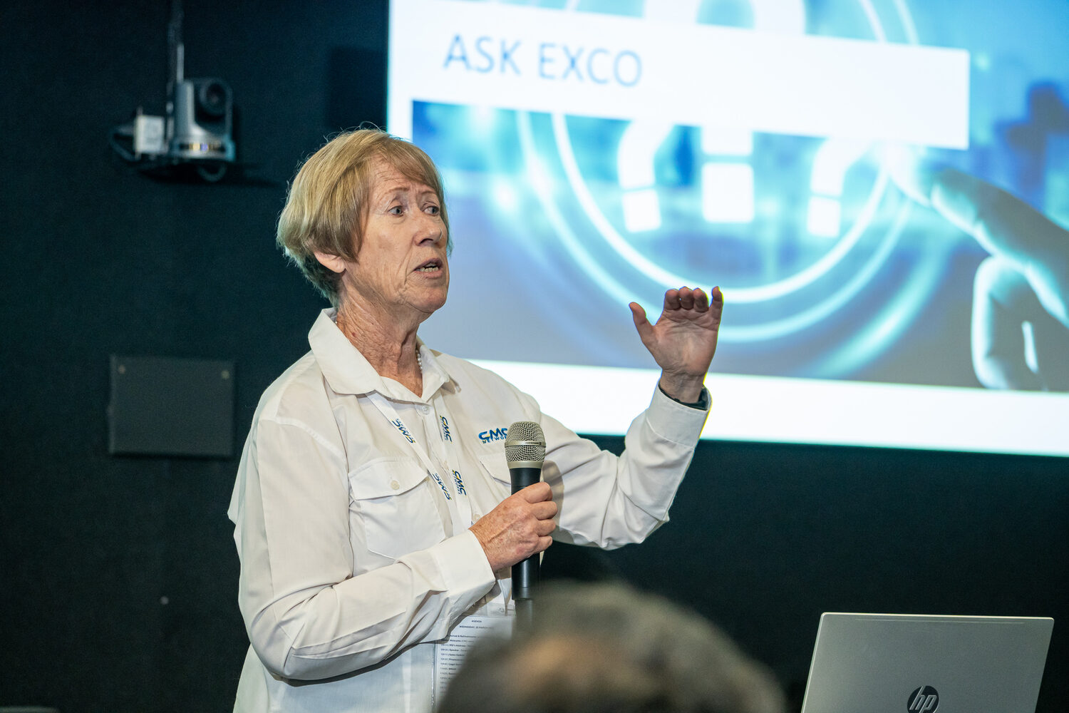 A speaker at the 2026 Ask Exco session