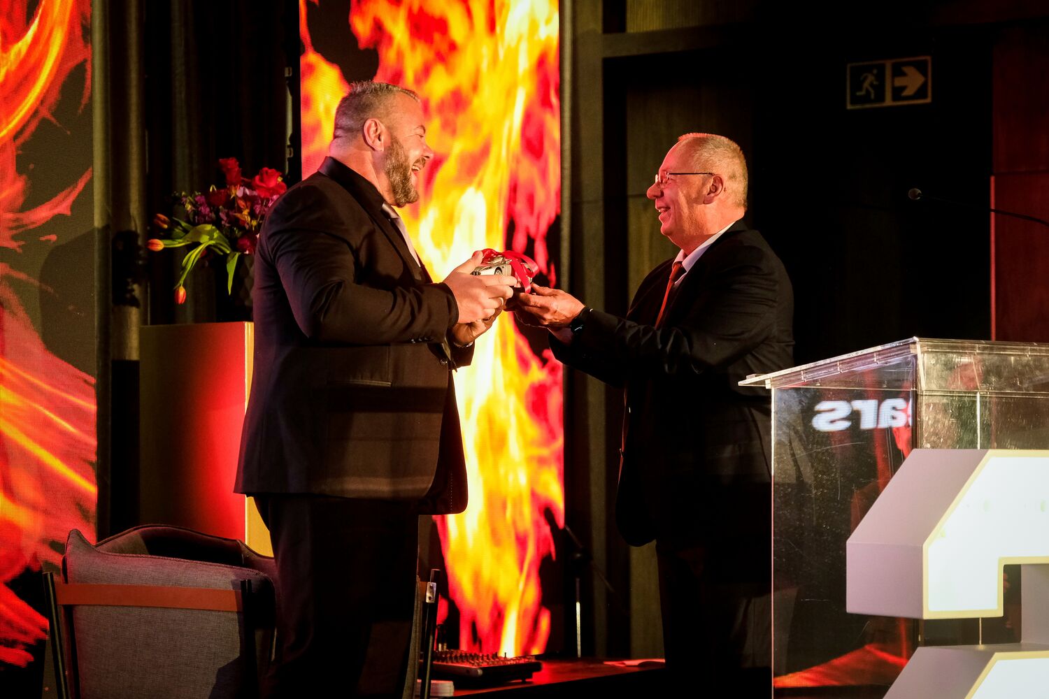 A special moment during the anniversary programme