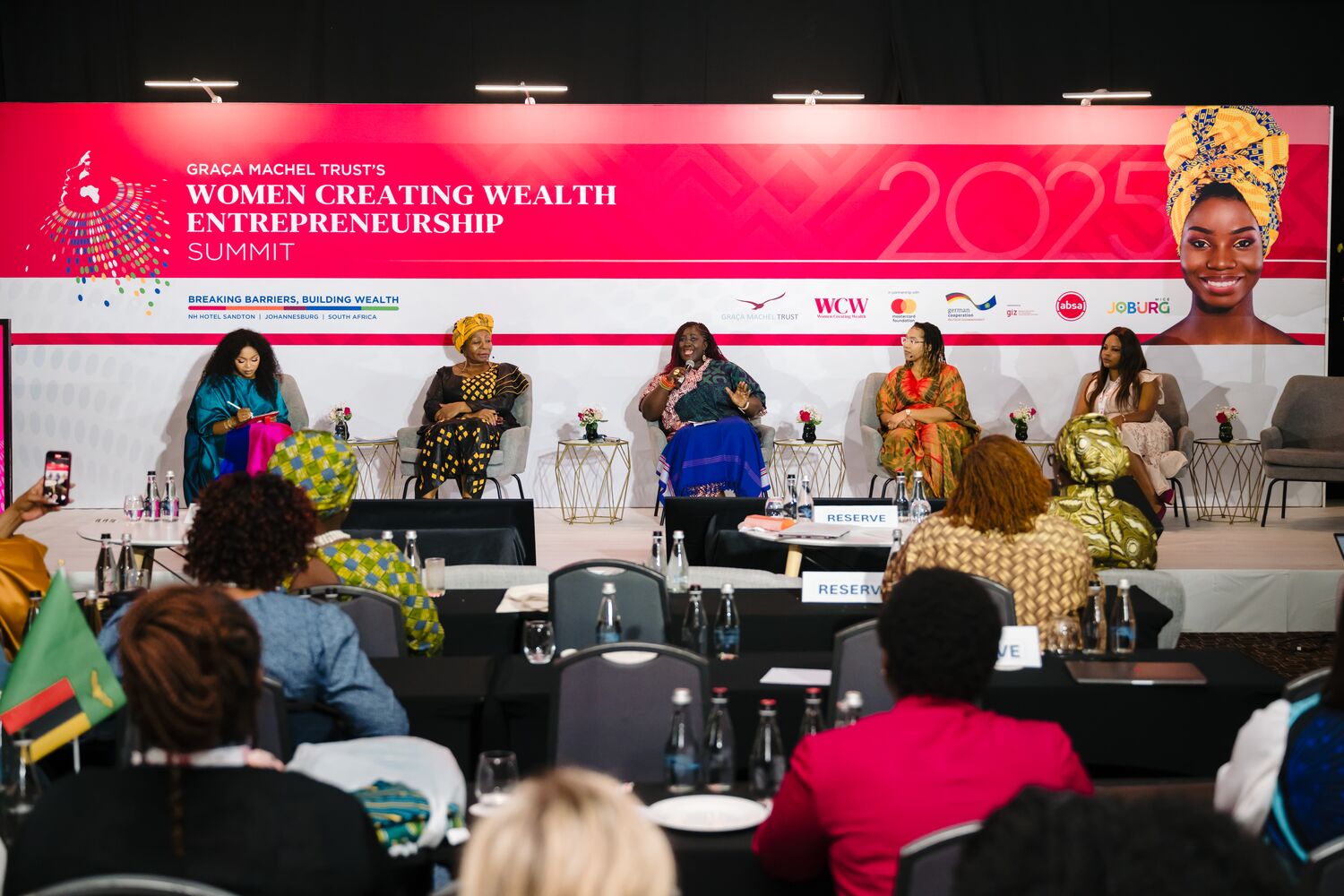 Panel discussion on the main stage
