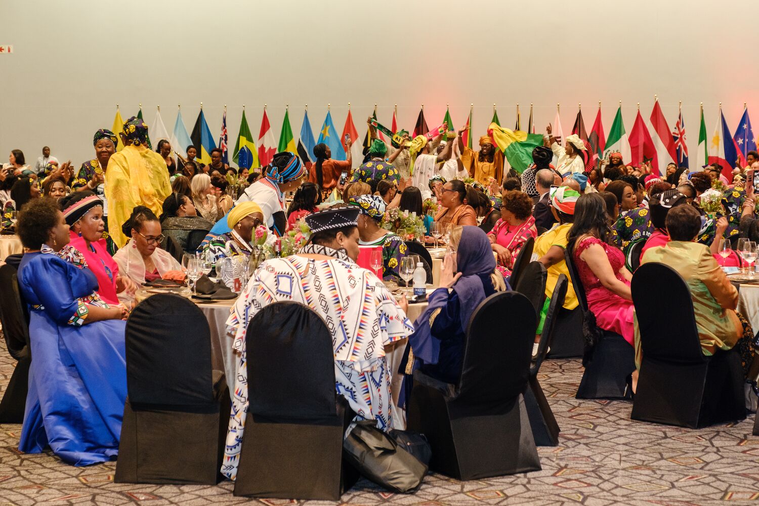The conference gala dinner