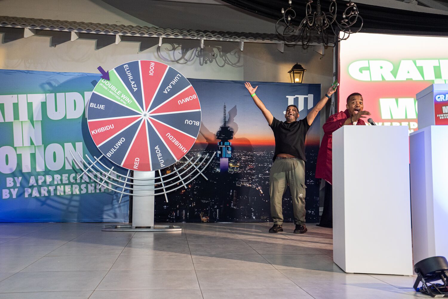 Guests during the client activation evening