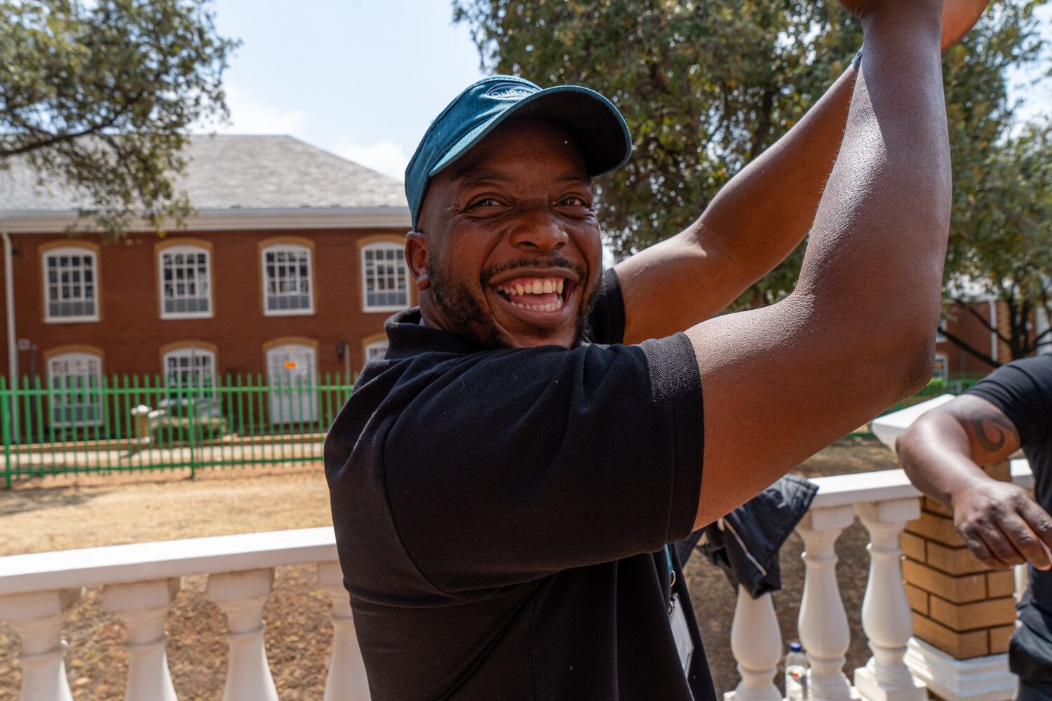 Employees enjoying the Wellness Day programme