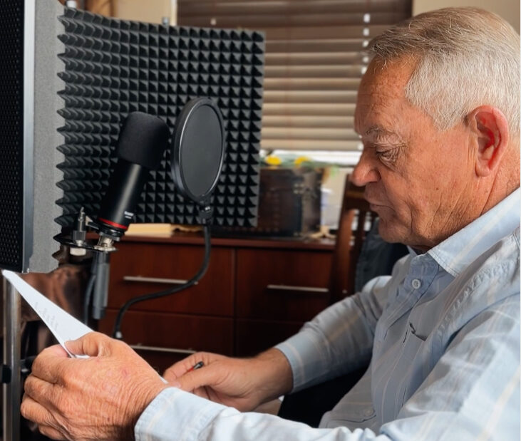 Voice over recording studio