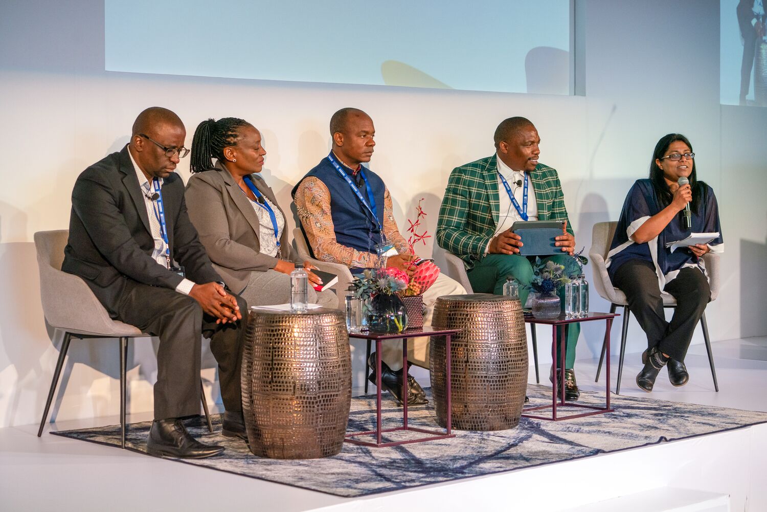 A panel discussion at the SASTEP Conference