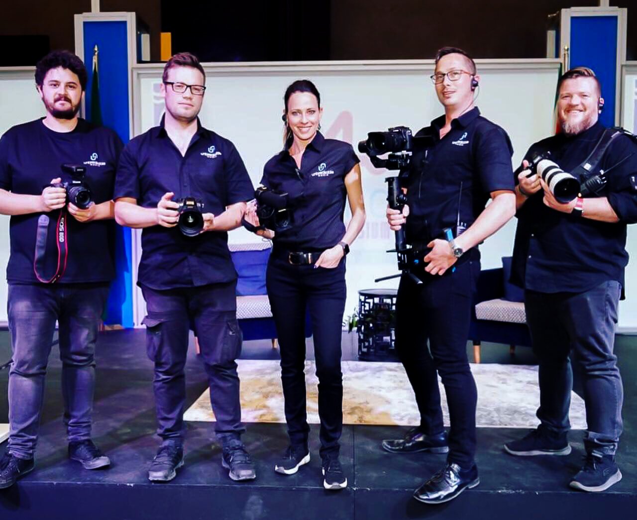 The Unbreakable Media crew at the Water Research Commission symposiums