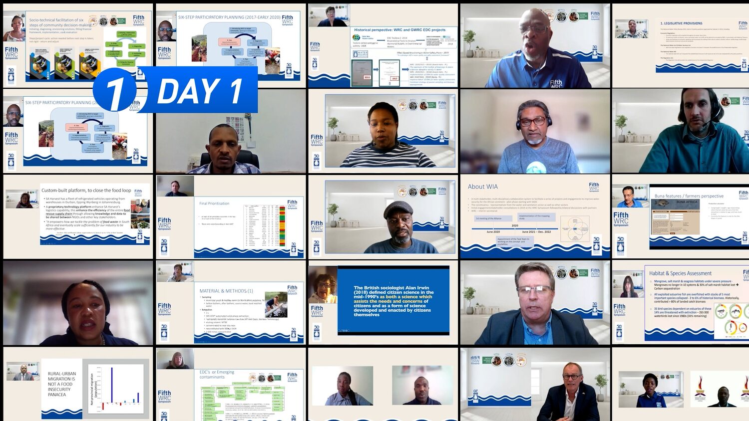 Remote presenters joining a technical session